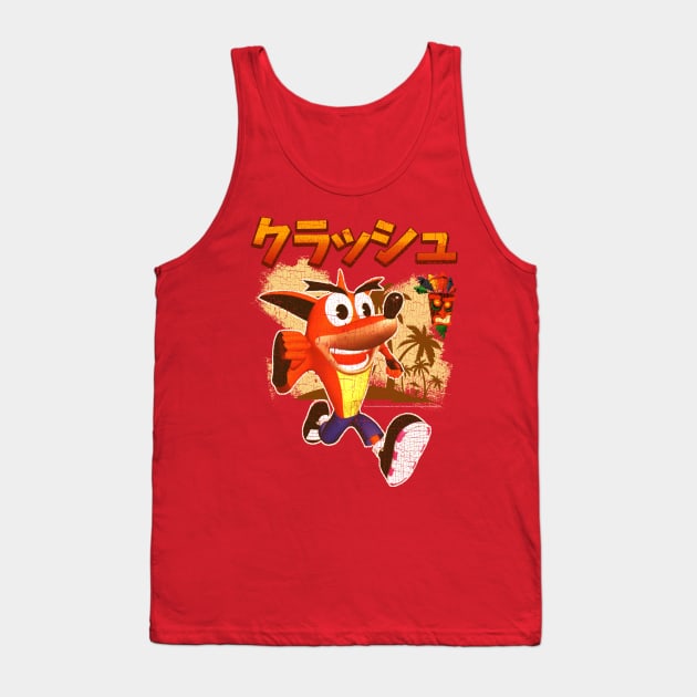 クラッシュ・ダッシュ Tank Top by ShopofInsanity